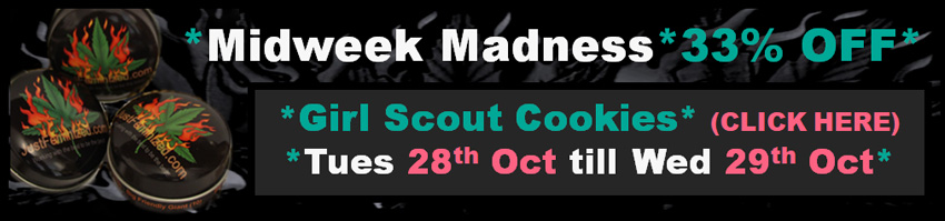 Girl Scout Cookies Midweek Madness 28th October till the 29th October 2025 Discounted 33% OFF