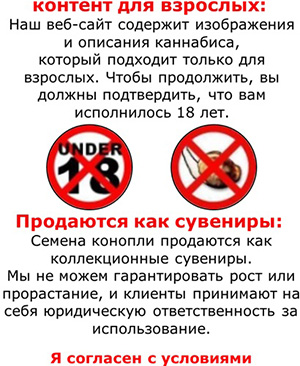 Семена конопли продаются в виде сувениров без гарантии роста или всхожести.